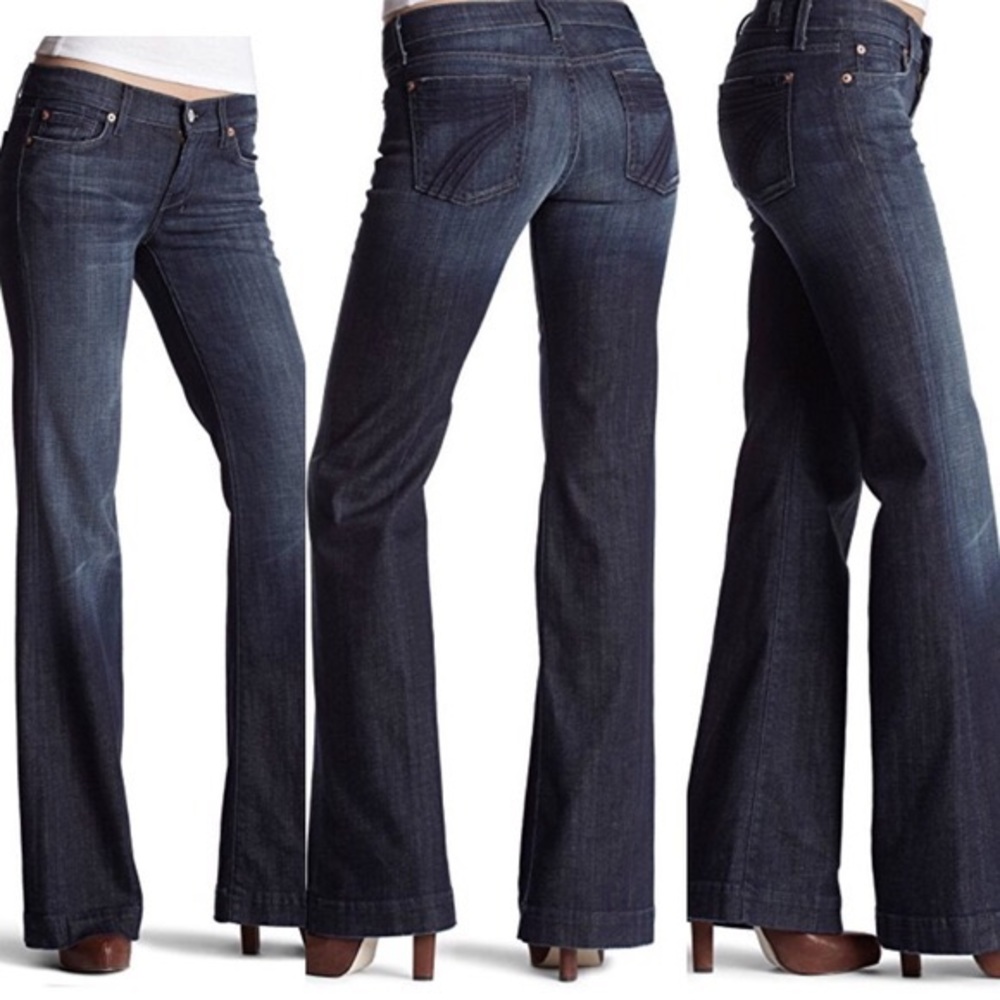 7 for all mankind dojo flare Jeans